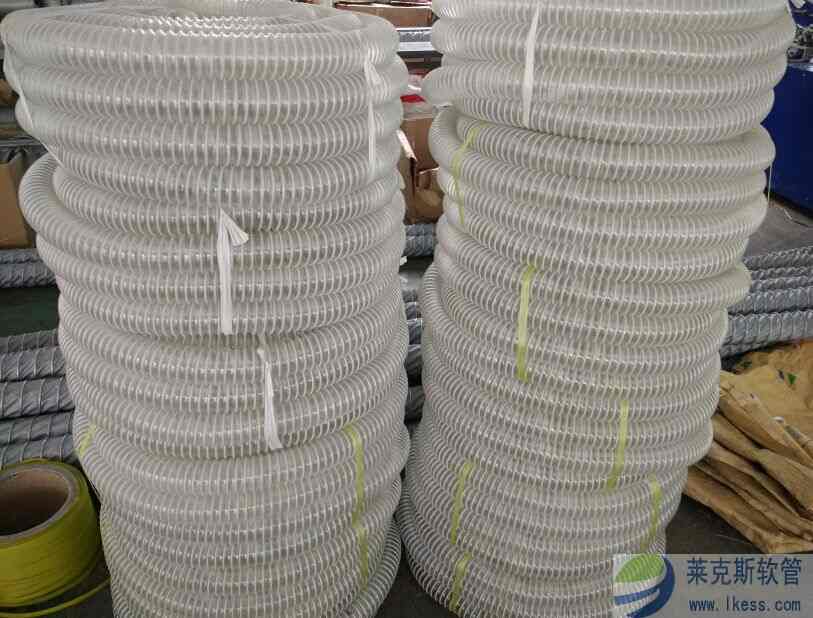 塑料伸缩软管,塑料吸尘软管,塑筋软管,塑筋螺旋软管,防静电吸尘管