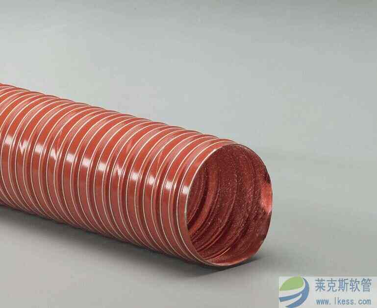 耐高温风管,耐高温软管,矽胶玻布风管,耐高温通风管